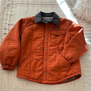 Patagonia Kids Rust Orange Puffer Jacket